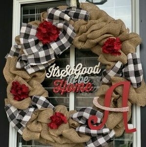 Handcrafted wreath